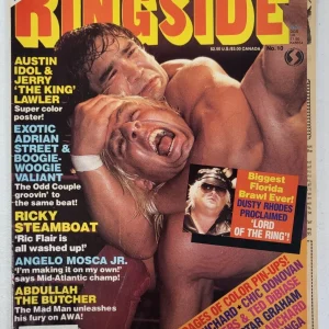 RINGSIDE MAGAZINE STEAMBOAT/RHODES COVER COLOR PHOTOS INSIDE NOVEMBER 1984 RARE