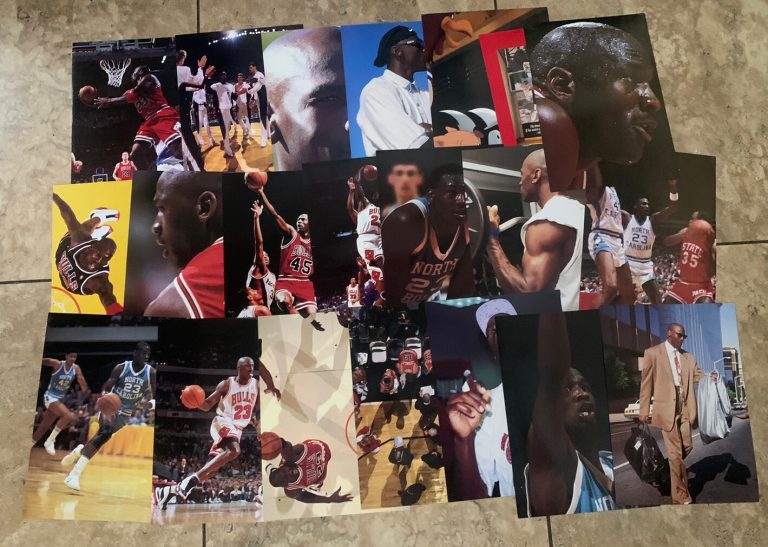 Lot of 21 Michael Jordan 8.5