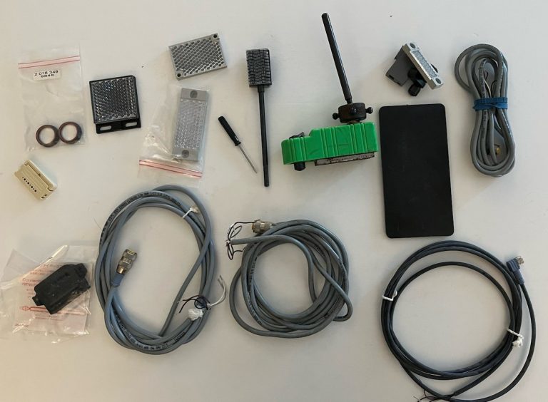 Sick Optics Photoelectric Senor Cables Parts Lot