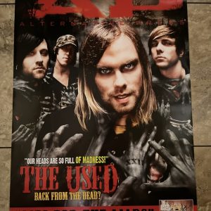 The Used Lies For The Liars Promo LP CD 24” X 36” Poster Alternative Press W1