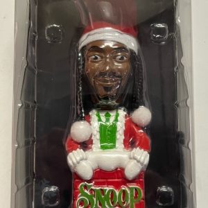 Snoop Dogg Christmas Santa Bobble Head Figure Snoop On The Stoop NIB