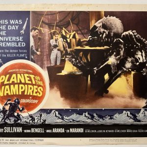Planet Of The Vampires 1965 Movie Promo Lobby Card 65/322 D22