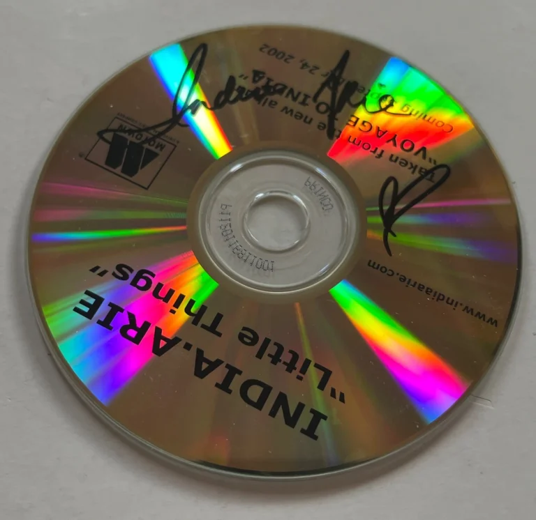 India arie Signed Autographed Little Things CD BAS Certified