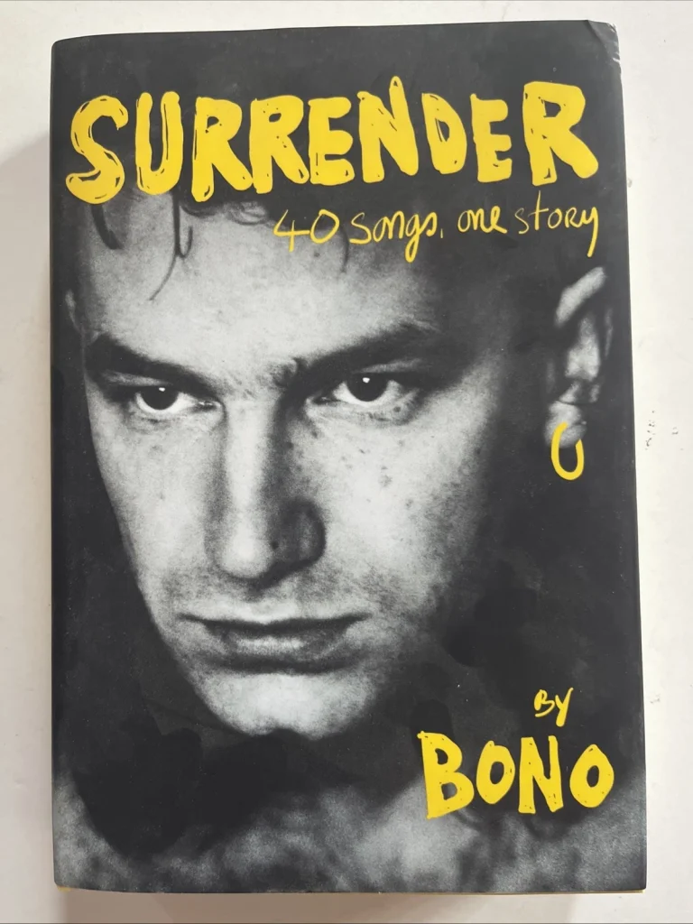 Bono U2 Surrender Signed Autographed HB Book BAS Certified