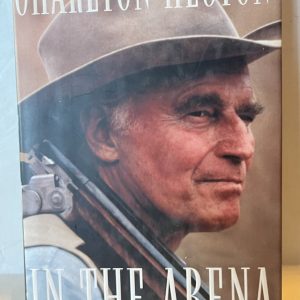 Charlton Heston • SIGNED • Autobiography In The Arena • HC/DJ