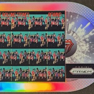 2025 Prizm The Rolling Stones REWIND Album Cover Silver Die Cut #50