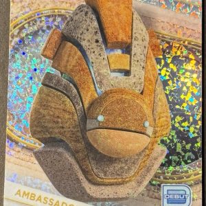 2025 AMBASSADOR TEGMEN TOPPS CHROME DISNEY MINI DIAMONDS REFRACTOR #138 DEBUT SP