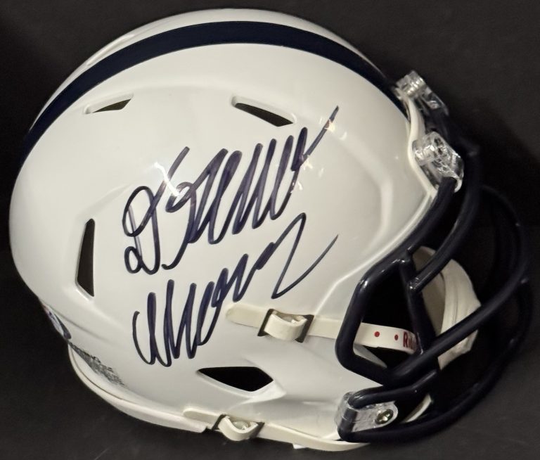 Drew Allar Signed Autographed Penn State Nittany Lions Mini Helmet PSA/DNA