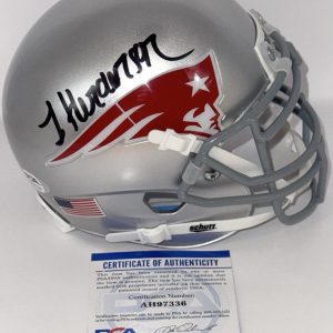 Treveyon Henderson Signed Autographed New England Patriots Mini Helmet PSA/DNA