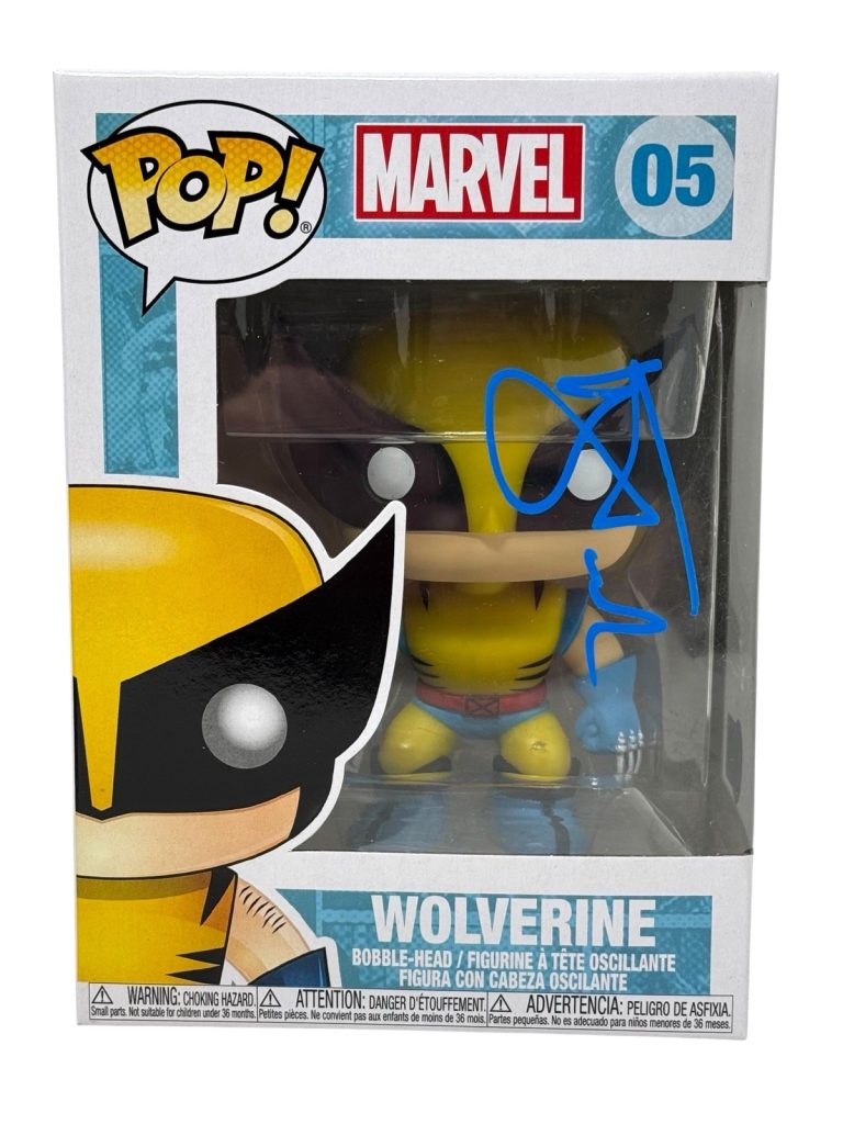 Hugh Jackman Signed Wolverine Funko Pop X-Men Marvel #05 Autograph Beckett COA