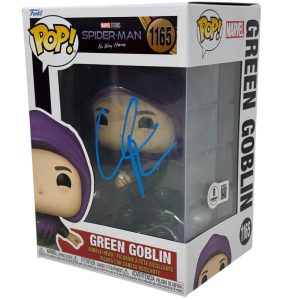 Willem Dafoe Signed Spider-Man Green Goblin Funko Pop Marvel Autograph Beckett