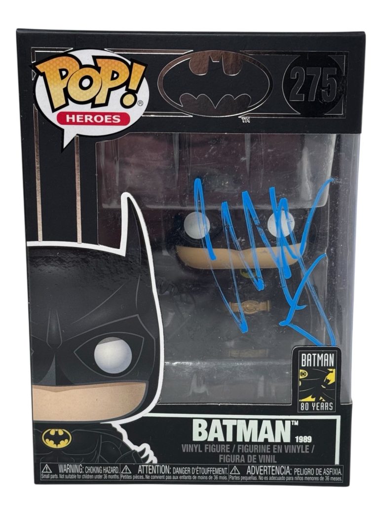 Christian Bale Signed Batman Funko Pop Autograph The Dark Knight 275 Beckett COA