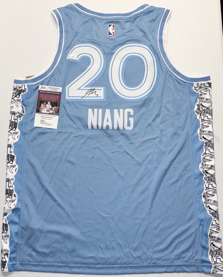 Georges Niang Signed Autographed Cleveland Cavaliers City Connect Jersey JSA