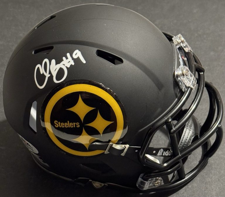 Chris Boswell Signed Autographed Pittsburgh Steelers Mini Helmet PSA/DNA COA