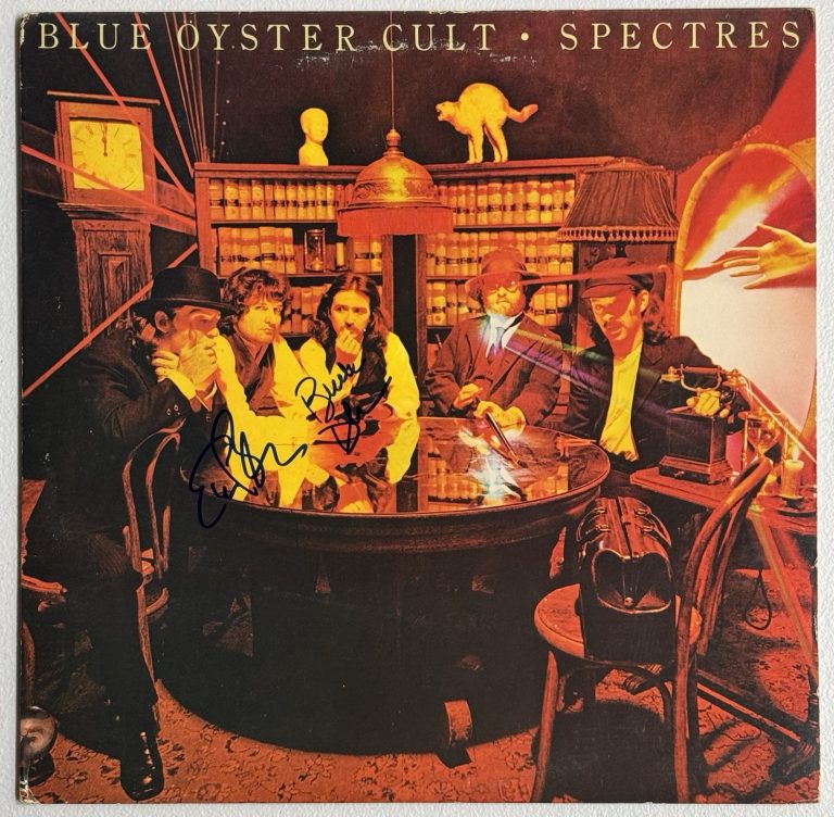 Blue Oyster Cult Signed Spectres Vinyl Album Buck & Eric PSA/DNA COA
