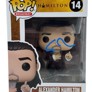 Lin-Manuel Miranda 'Hamilton' Signed Funko Pop Broadway 14 Autograph Beckett COA