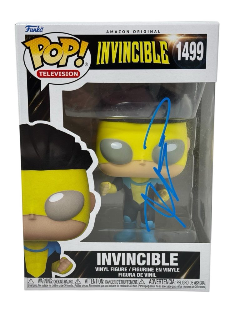 Robert Kirkman Invincible Signed Autograph Invincible Funko Pop 1499 Beckett COA