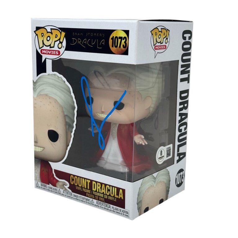 Gary Oldman Signed Bram Stoker's Dracula Count Dracula Funko Pop Autograph BAS