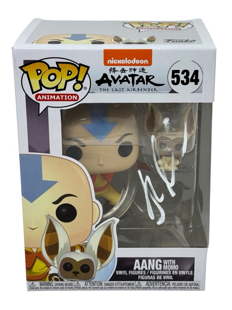 Gordon Cormier Signed Aang Funko Pop Avatar The Last Airbender Autograph Beckett