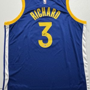 Will Richard Signed Autographed Golden State Warriors Jersey PSA/DNA COA