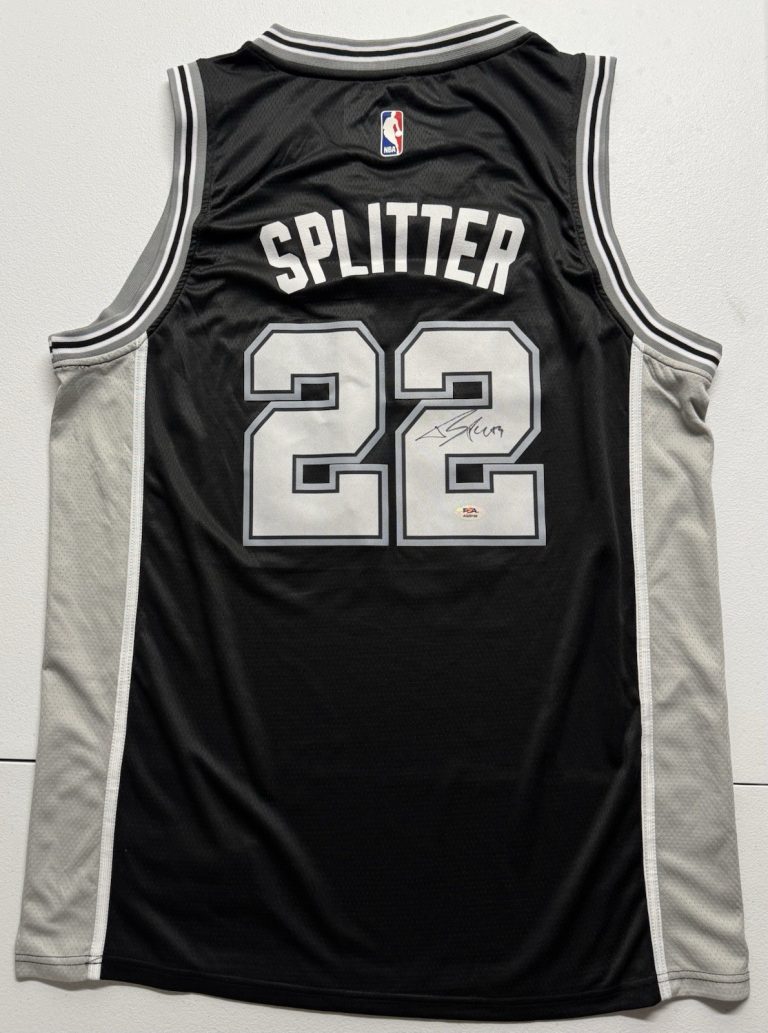 Tiago Splitter Signed Autographed San Antonio Spurs Jersey PSA/DNA COA