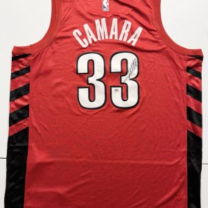 Toumani Camara Signed Autographed Portland Trail Blazers Jersey PSA/DNA COA