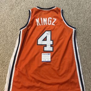 SYRACUSE ORANGE- NATE KINGZ SIGNED AUTOGRAPH JERSEY ACOA BASKETBALL CUSE