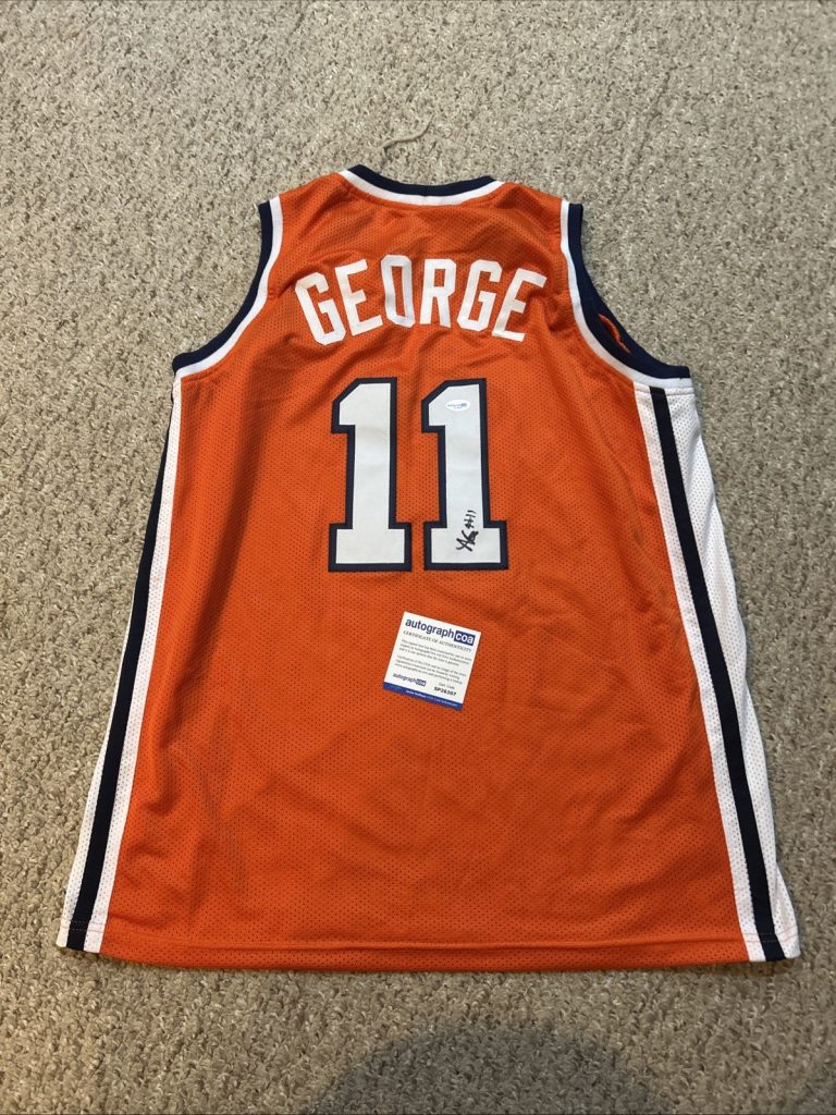 SYRACUSE ORANGE- NAITHAN GEORGE SIGNED AUTOGRAPH JERSEY ACOA BASKETBALL CUSE COLLECTIBLE MEMORABILIA