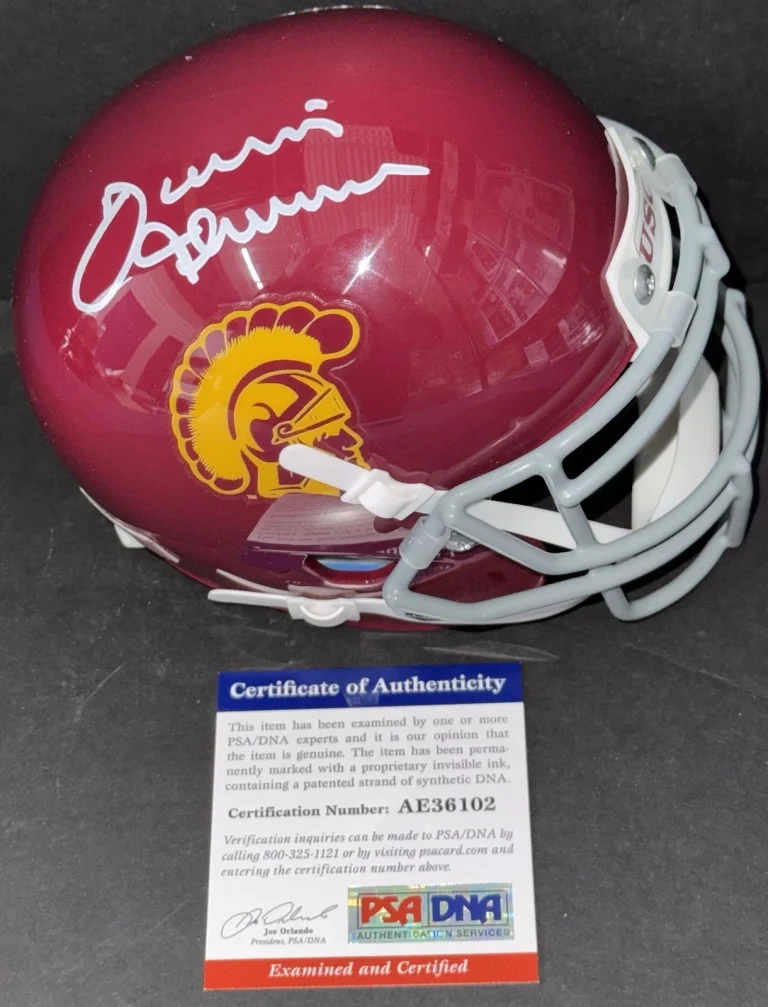 Dennis Thurman Signed Autographed USC Trojans Mini Helmet PSA/DNA COA CHOF 2025