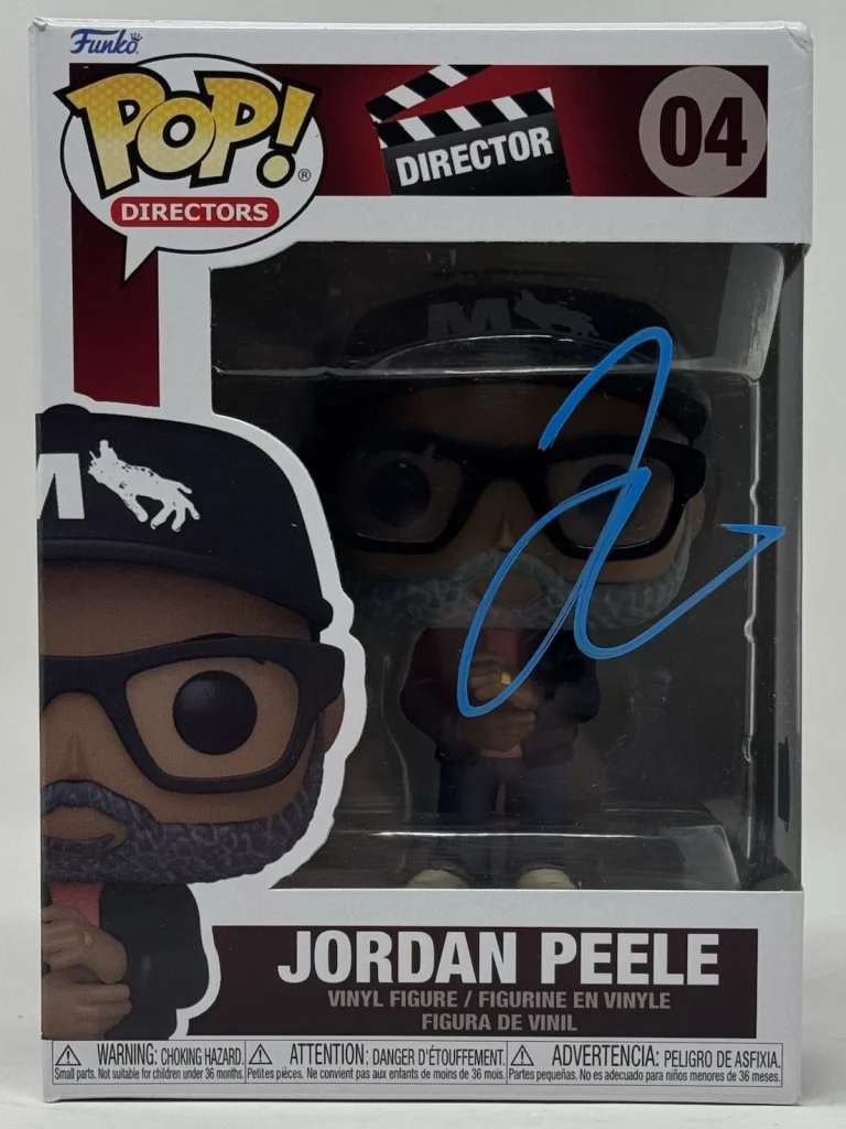 Jordan Peele Signed Autograph Funko Pop Director #04 Get Out Nope Us Beckett COA