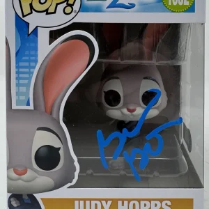Ginnifer Goodwin Signed Zootopia 2 Judy Hopps Funko Pop 1652 Autograph Beckett