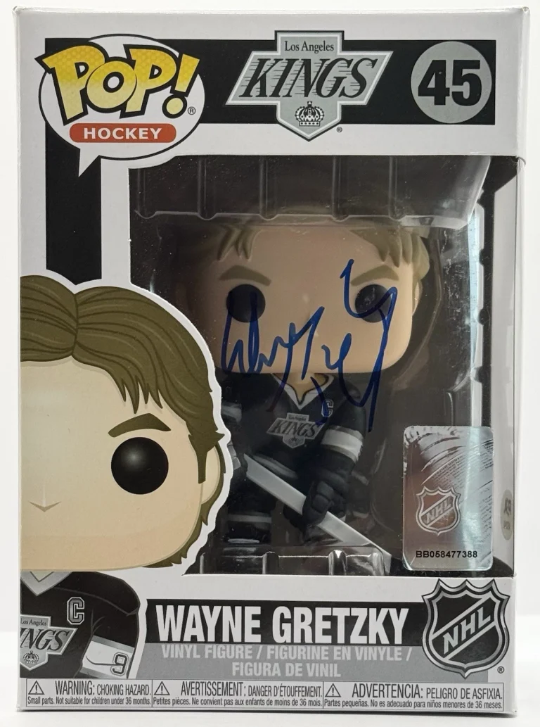 Wayne Gretzky Signed Autographed Los Angeles Kings Funko Pop PSA/DNA COA