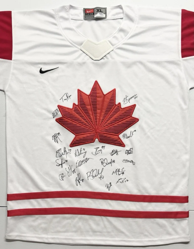 2026 Canada Women’s Hockey Team Signed Jersey PSA/DNA Olympics 20+ Autos