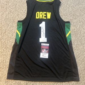 BAYLOR BEARS- SCOTT DREW SIGNED AUTOGRAPH JERSEY JSA COA 2021 CHAMPS BASKETBALL