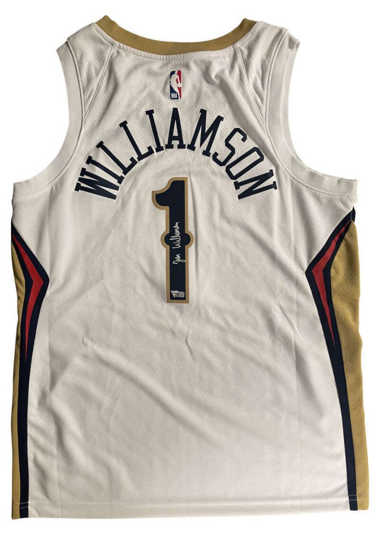 Zion Williamson Signed Autographed NIKE Swingman Pelicans Jersey Fanatics