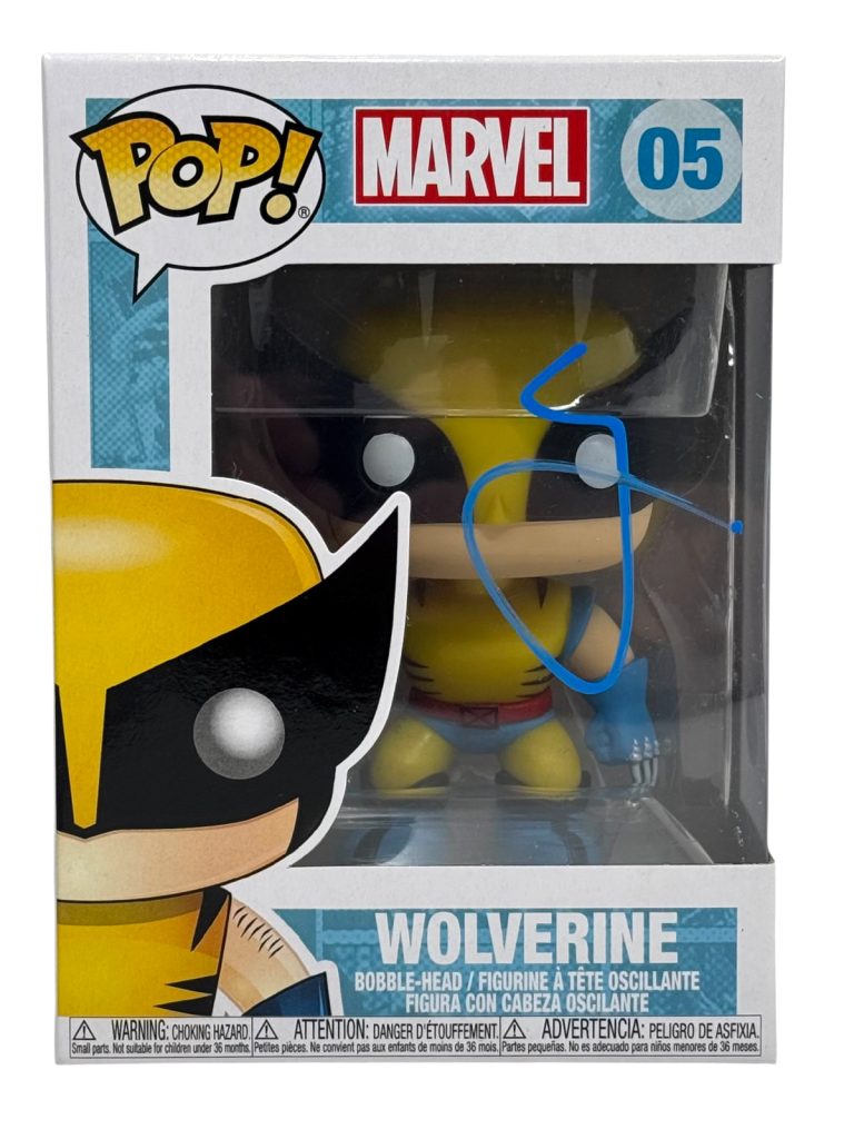 Hugh Jackman Signed Wolverine Funko Pop X-Men Marvel #05 Autograph Logan ACOA