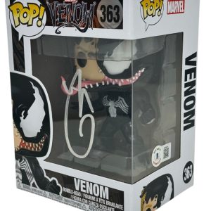 Tom Hardy Signed Autograph Venom Funko Pop Marvel Venom 363 Beckett COA