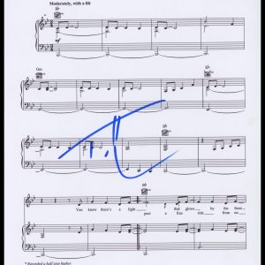 Tim McGraw "Damn Country Music" AUTOGRAPH Signed 'Humble and Kind' Sheet Music