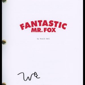 Wes Anderson "Fantastic Mr. Fox" AUTOGRAPH Signed Full Script Screenplay ACOA
