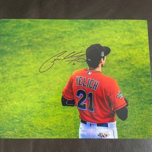Christian Yelich Signed Autographed 11x14 Photo Miami Marlins