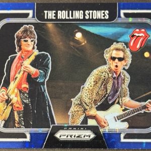 2025 Panini Prizm Rolling Stones - The Rolling Stones #72 Blue Confetti Prizm