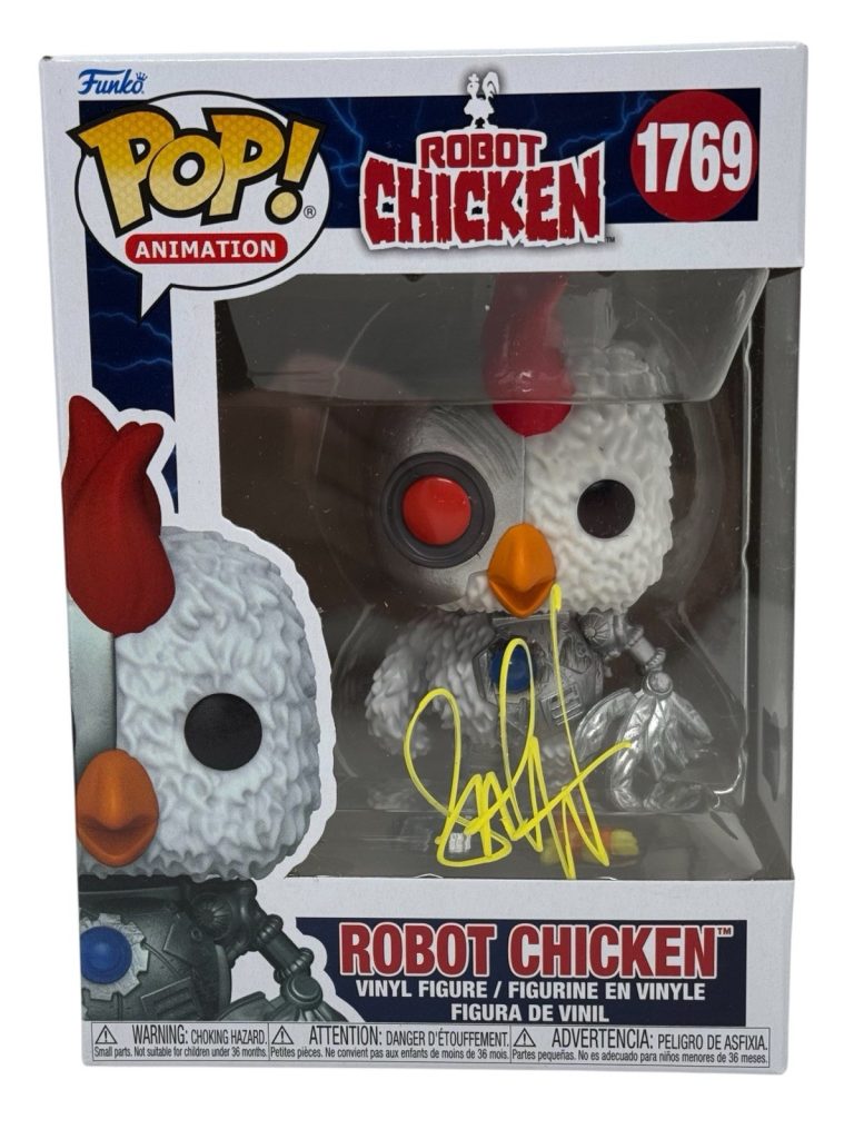 Seth Green Signed Autograph Robot Chicken Funko Pop Animation 1769 Beckett COA