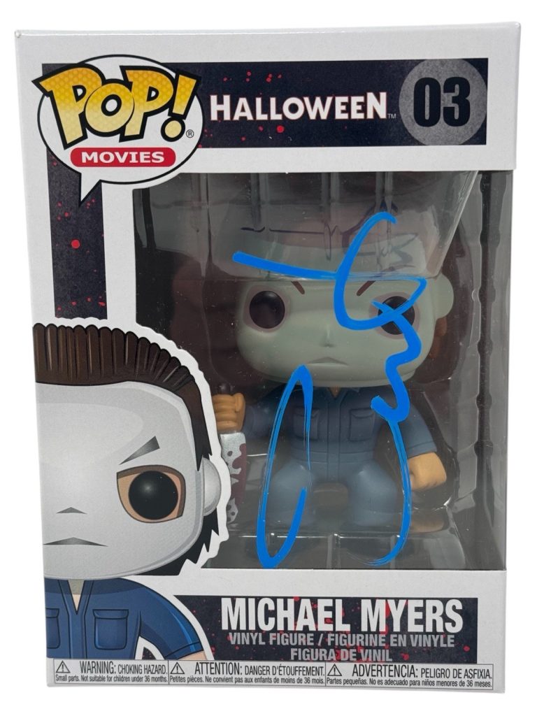 Jamie Lee Curtis Signed Halloween Michael Myers Funko Pop Autograph Beckett COA