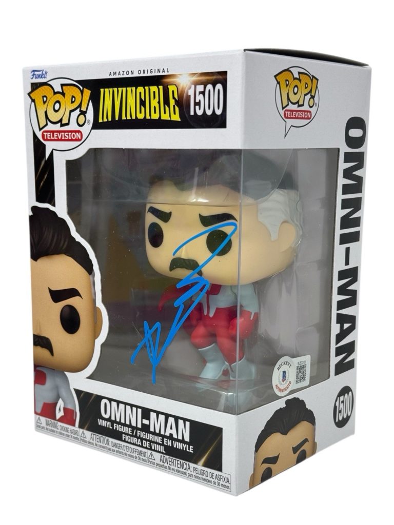 Robert Kirkman Signed Invincible Omni-Man Funko Pop 1500 Autograph Beckett COA