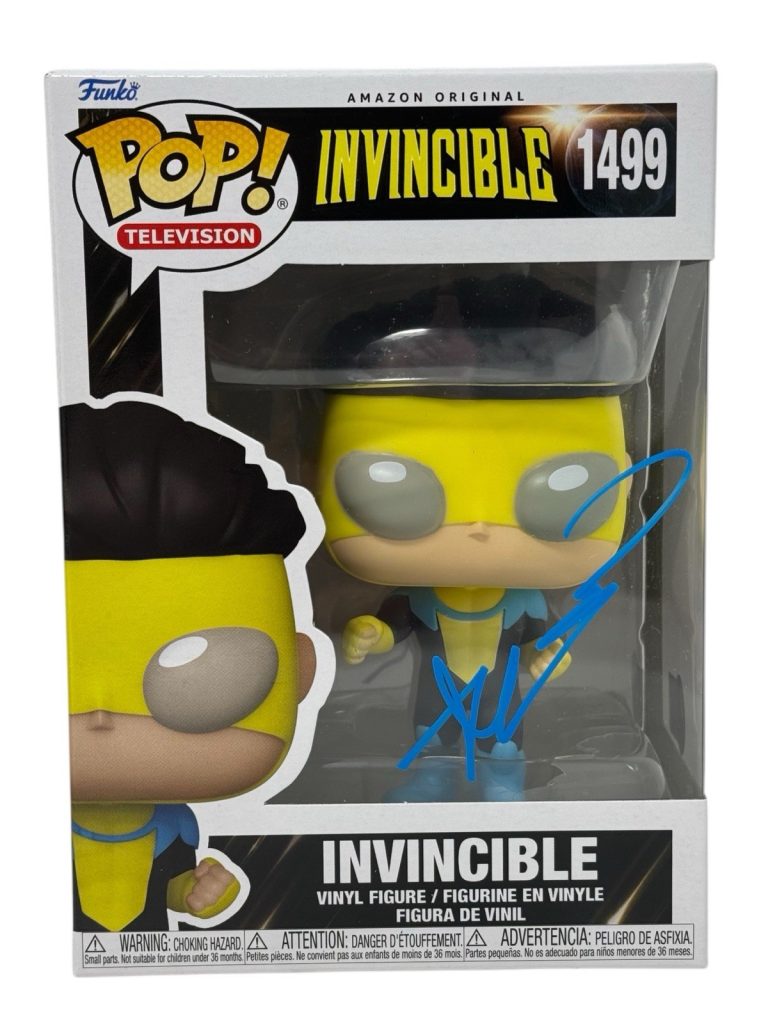 Robert Kirkman Invincible Signed Autograph Invincible Funko Pop 1499 Beckett COA