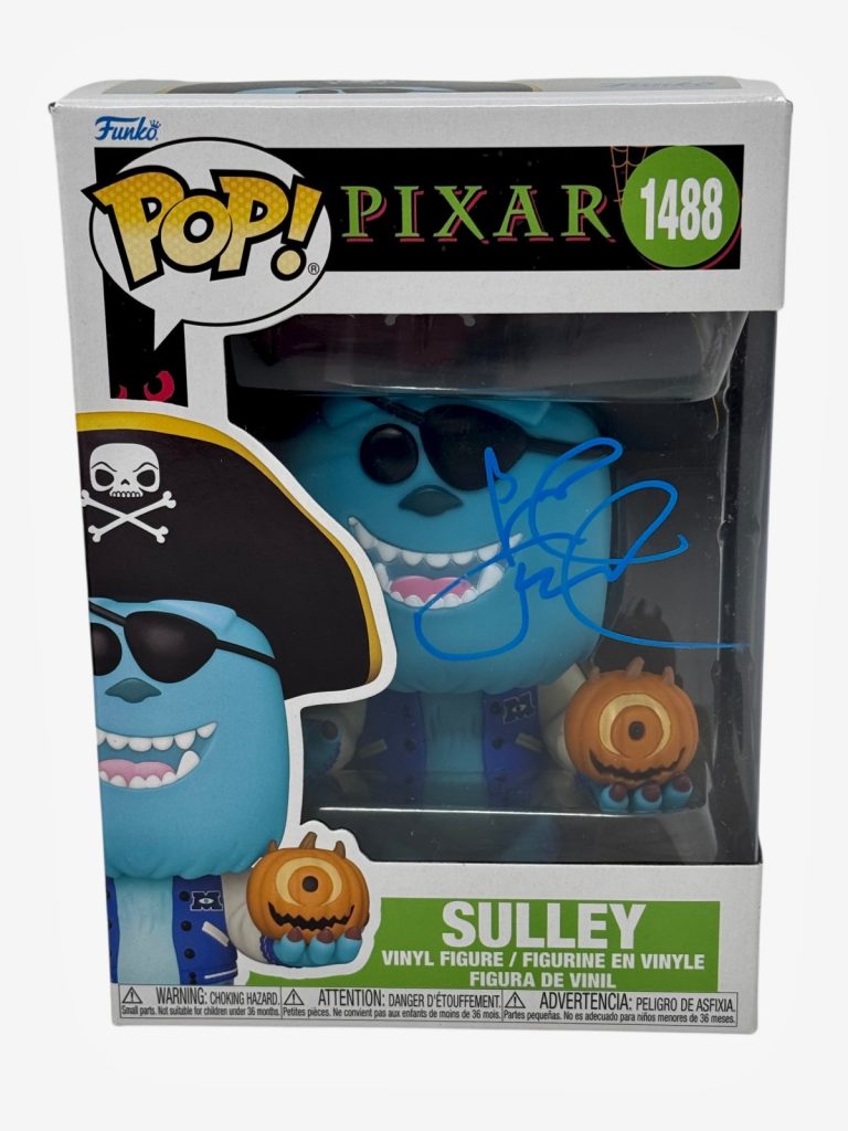 John Goodman Signed Monsters, Inc. Sulley Funko Pop Disney Pixar Autograph BAS