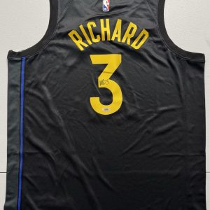 Will Richard Signed Autographed Golden State Warriors Jersey PSA/DNA COA