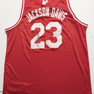 Trayce Jackson Davis Signed Autographed Indiana Hoosiers Jersey PSA/DNA COA