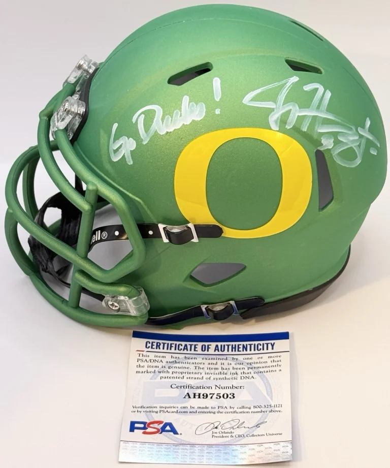 Joey Harrington Signed Autographed Oregon Ducks Mini Helmet PSA/DNA COA