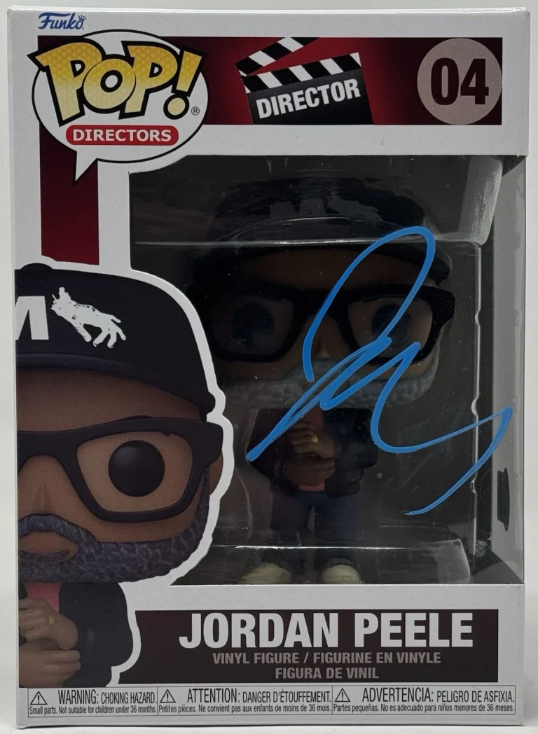Jordan Peele Signed Funko Pop Directors 04 Autograph Get Out Nope Horror Beckett